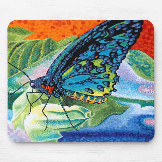 Poised Butterfly II Mouse Mat (Front)
