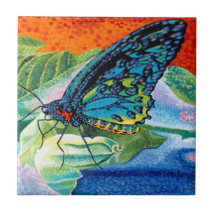 Poised Butterfly II Tile