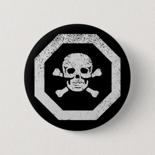 Poison 6 Cm Round Badge