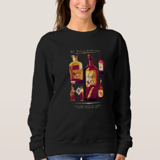Poison collection of a witch vintage pharmacist bi sweatshirt