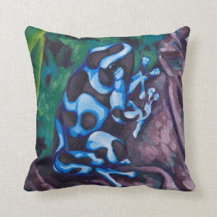 Poison Dart Frog #3 Cushion