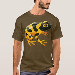 Poison Dart Frog - Black Yellow - Amphibian - I T-Shirt
