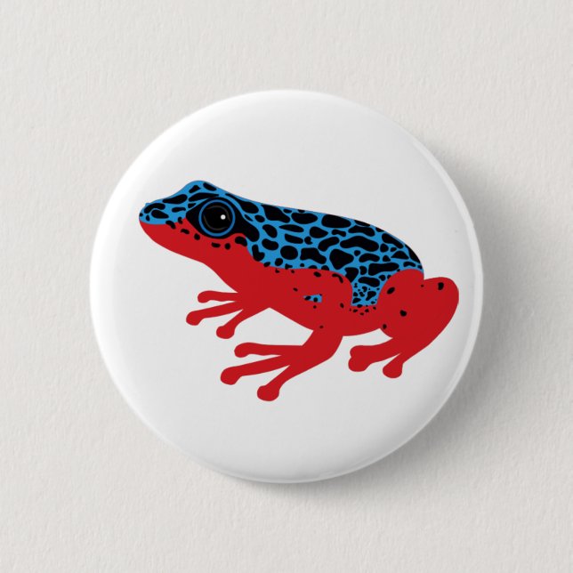Poison Dart Frog Button (Front)
