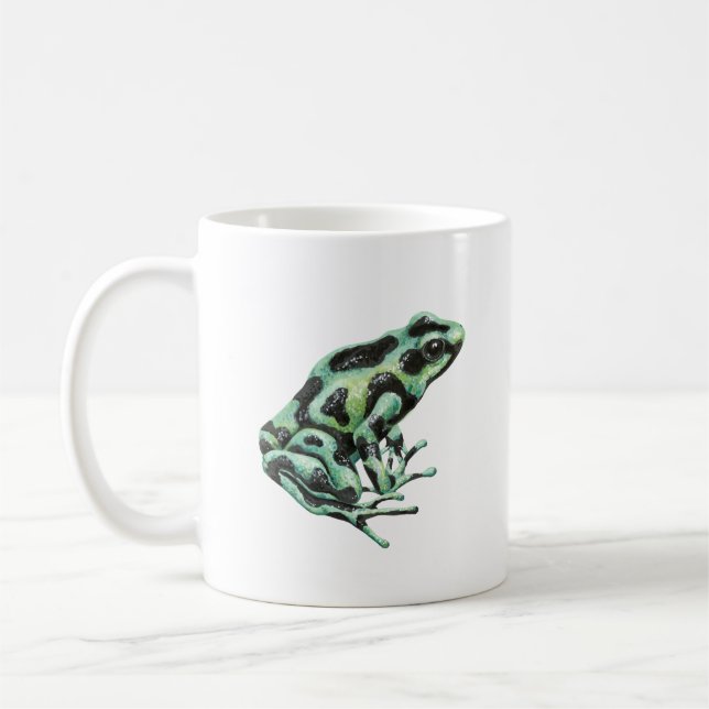 Poison dart frog coffee mug (Left)