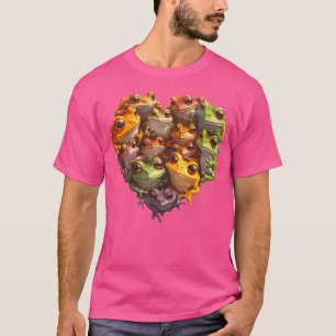 Poison Dart Frog Heart T-Shirt
