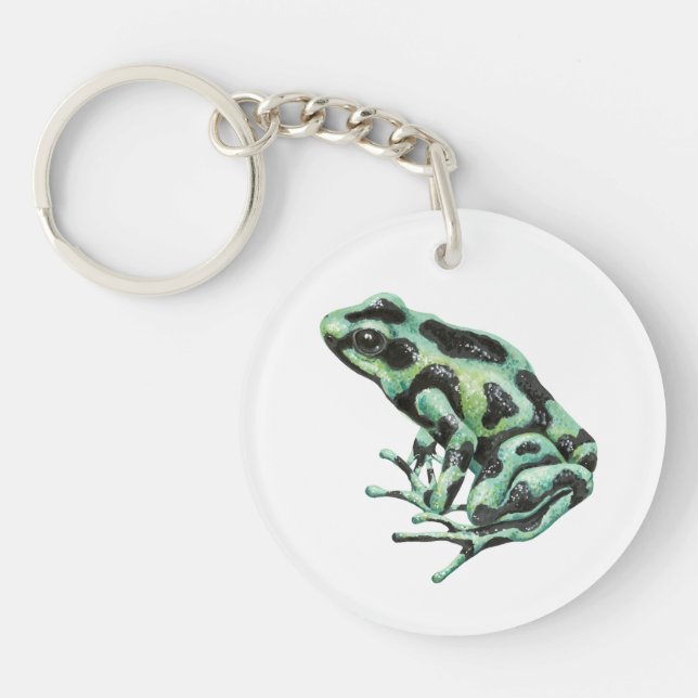 Poison dart frog key ring (Front)