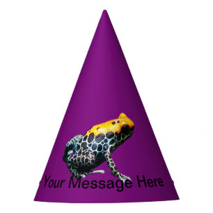Poison Dart Frog Party Hat