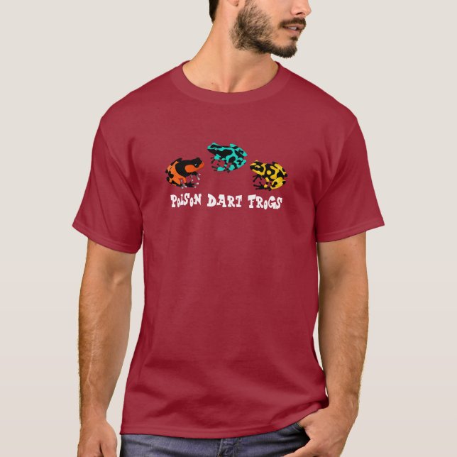 Poison Dart Frogs T-Shirt (Front)