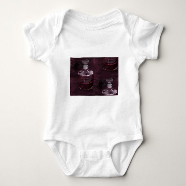 poison halloween baby bodysuit (Front)
