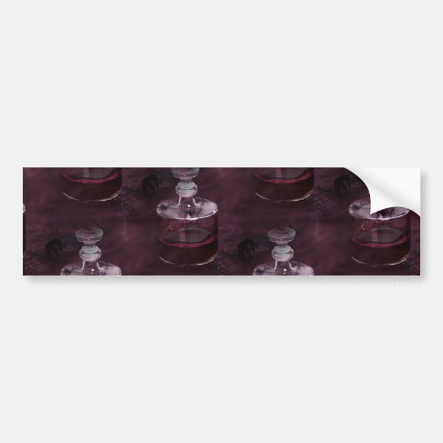 poison halloween bumper sticker (Front)
