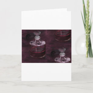 poison halloween card