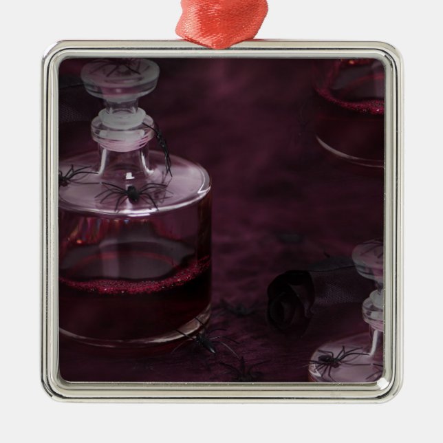 poison halloween metal tree decoration (Front)