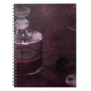 poison halloween notebook