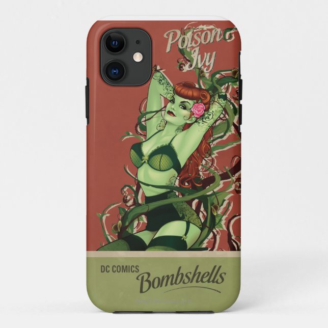 Poison Ivy Bombshell Case-Mate iPhone Case (Back)