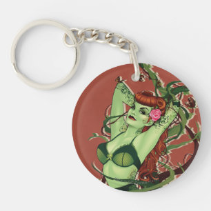 Poison Ivy Bombshell Key Ring