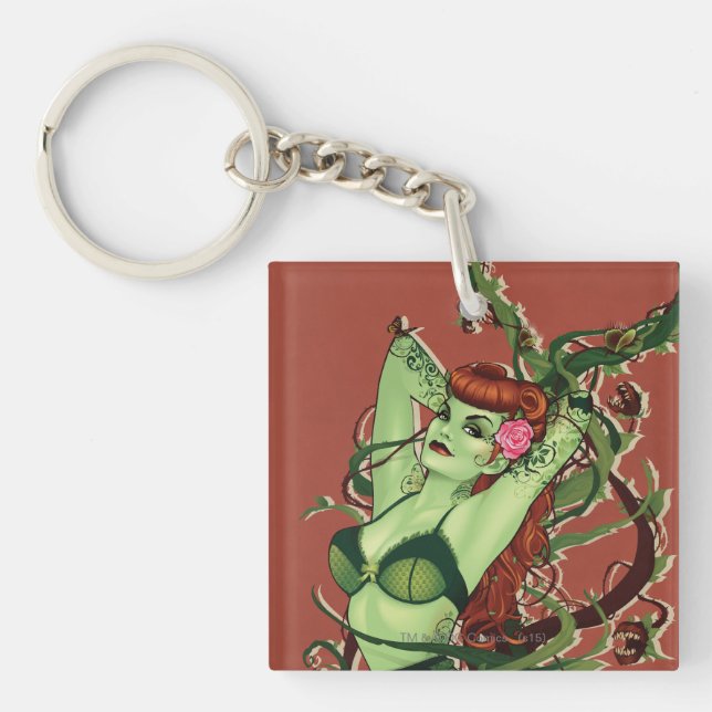 Poison Ivy Bombshell Key Ring (Front)