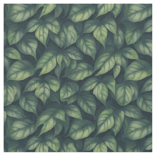 Poison Ivy Fabric (Close Up)