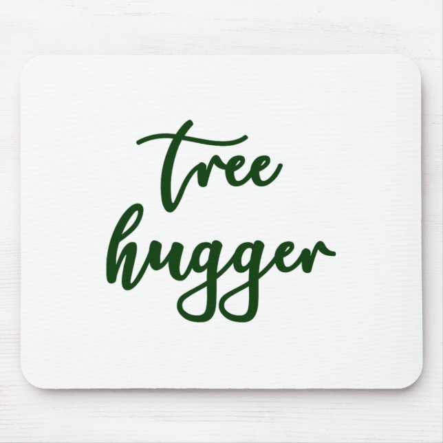 Poison-ivy Tree Hugger Nature Lover Environmentali Mouse Mat (Front)