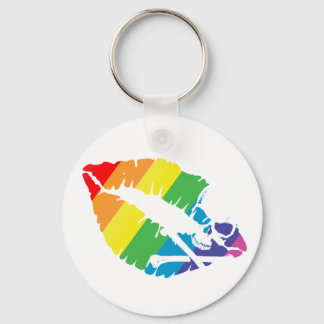 poison lips key ring