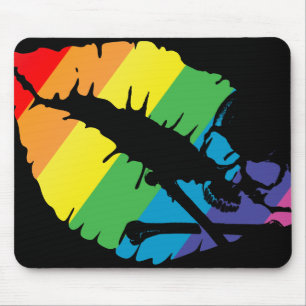 poison lips mouse mat