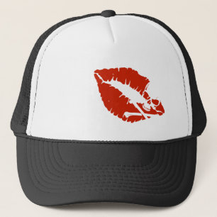poison lips trucker hat