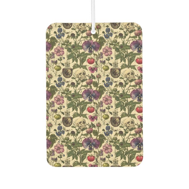 Poison Petals Car Air Freshener (Front)