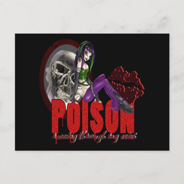 Poison - Postcard (Front)