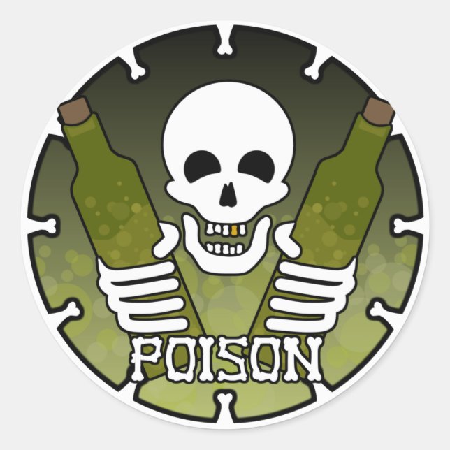 "Poison" Sticker (Front)