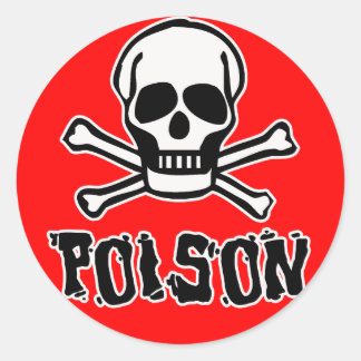 Poison Stickers and Sticker Transfer Designs - Zazzle UK