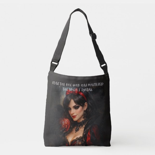 Poisoned by Design Crossbody Bag (Front)