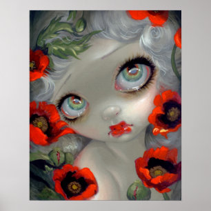 Poisonous Beauties III: Opium Poppy ART PRINT