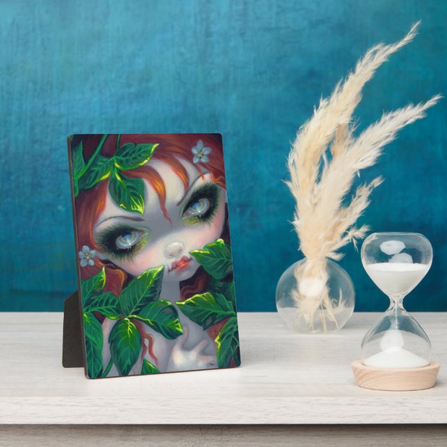 "Poisonous Beauties IV: Poison Ivy" Plaque (Side)