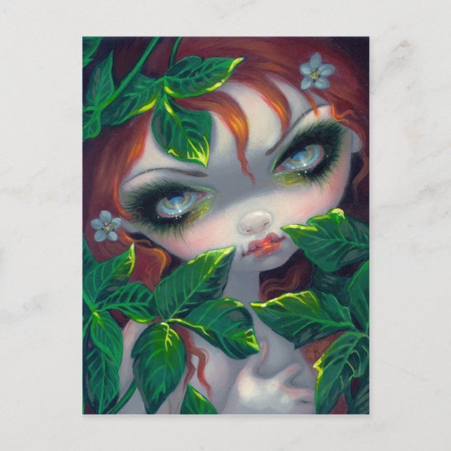 "Poisonous Beauties IV: Poison Ivy" Postcard (Front)