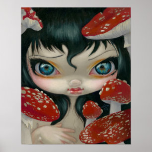 Poisonous Beauties VI:  Fly Agaric Mushroom PRINT