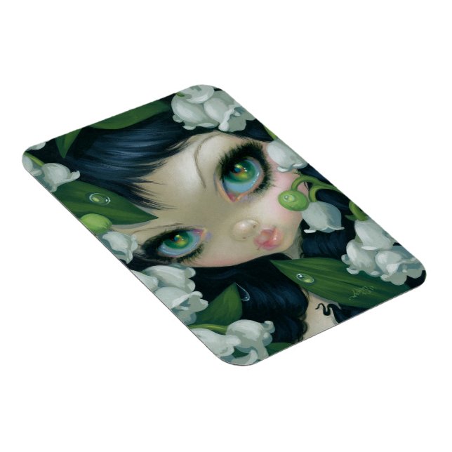 "Poisonous Beauties XI: Lily of the Valley" Magnet (Right Side)