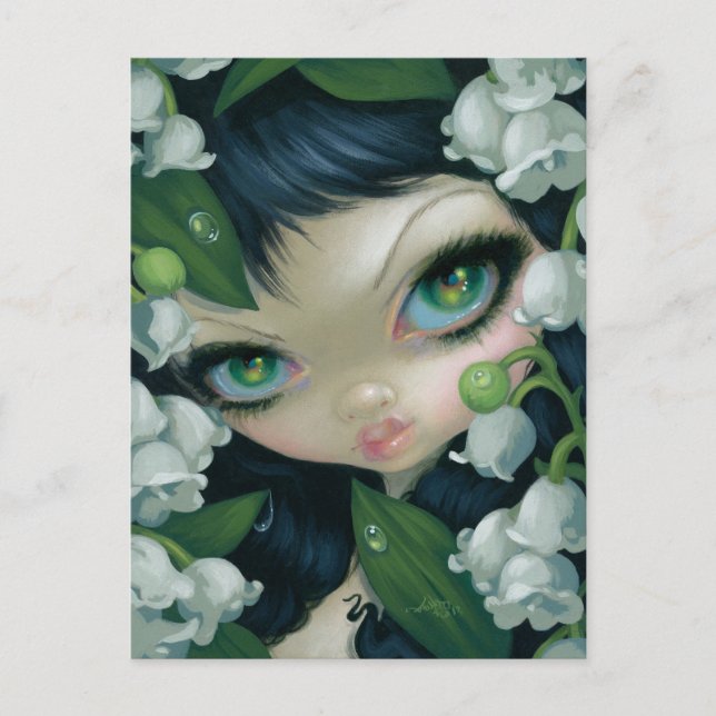 Poisonous Beauties XI: Lily of the Valley Postcard (Front)