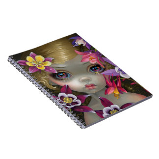 "Poisonous Beauties XIII: Columbine" Notebook