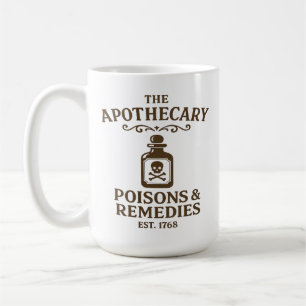 Poisons & Remedies Coffee Mug – Apothecary-Style