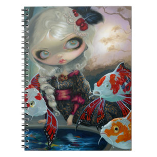 "Poissons Volants: Le Bassin des Carpes" Notebook