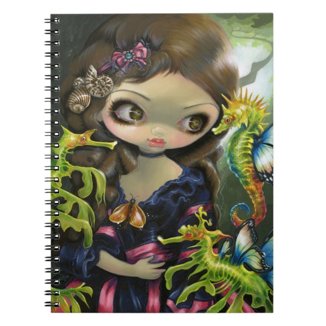 "Poissons Volants: L'Hippocampe" Notebook (Front)