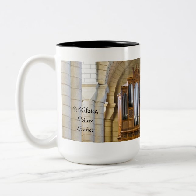 Poitiers organ mug (Left)