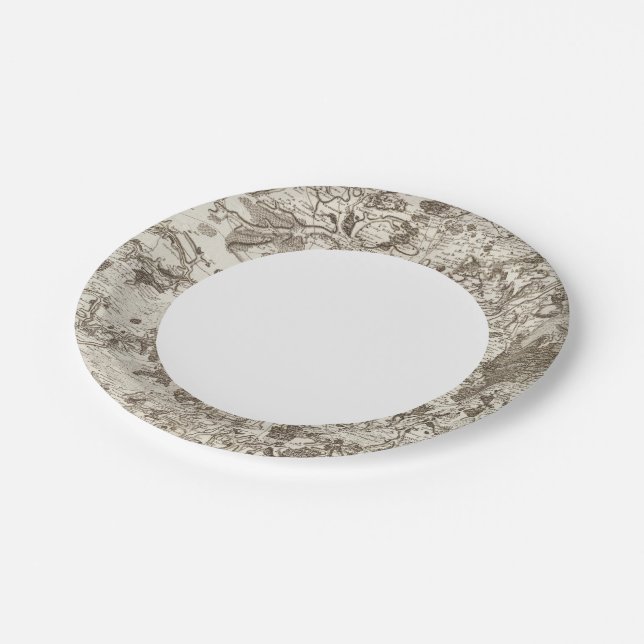 Poitiers Paper Plate (Angled)