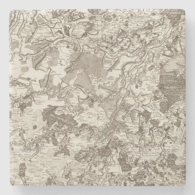 Poitiers Stone Coaster (Front)