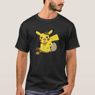Pok mon Halloween Pikachu Cute Witch Costume T-Shirt