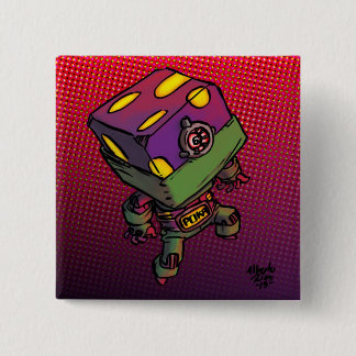 Poka 15 Cm Square Badge