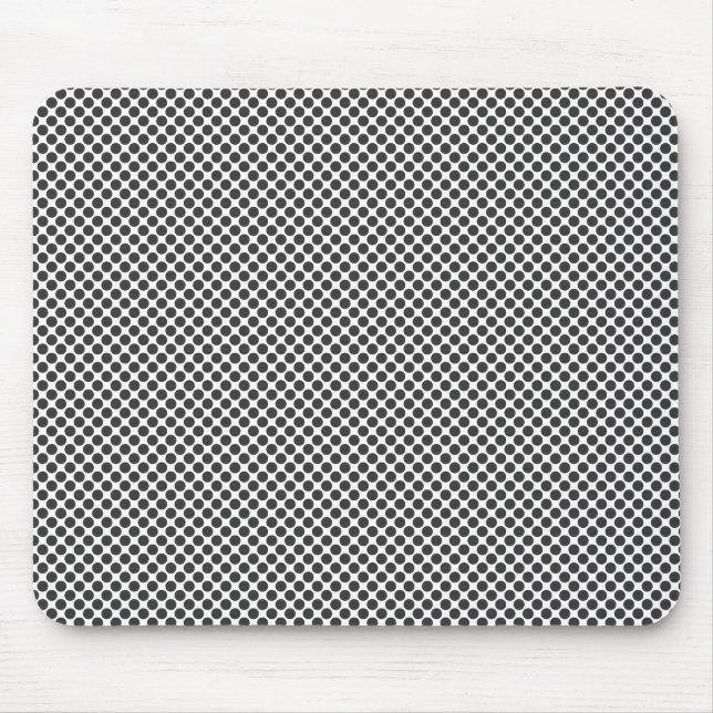 PokaDot Print Mouse Mat (Front)