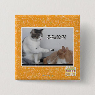 Poke. 15 Cm Square Badge