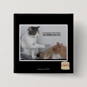 Poke. 15 Cm Square Badge