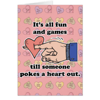 poke a heart out