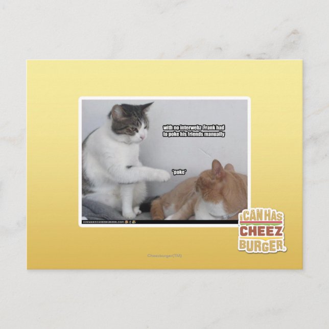 Poke. Postcard (Front)